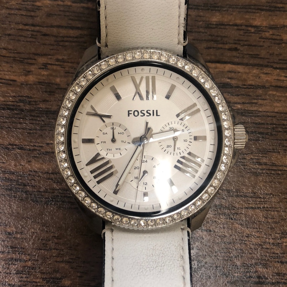 Genuine Leather White